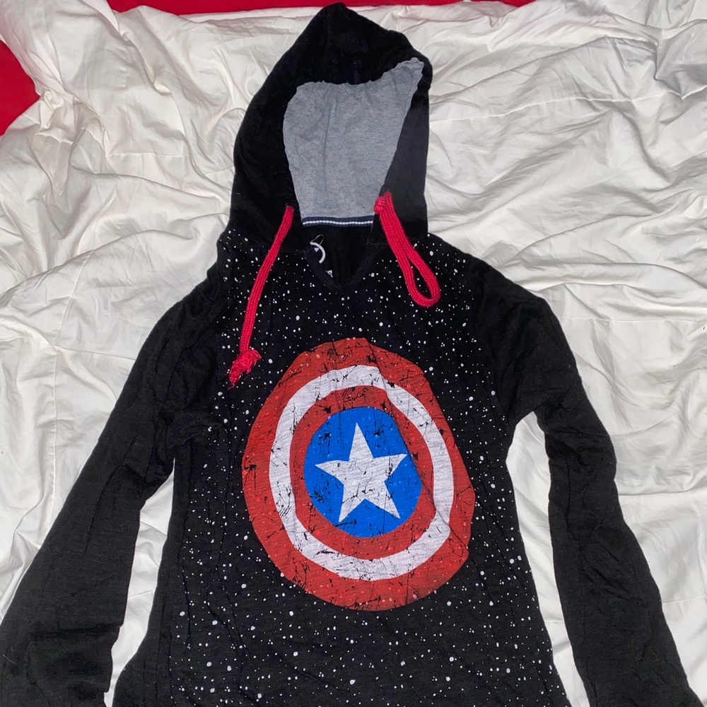 Captain America Long Sleeve